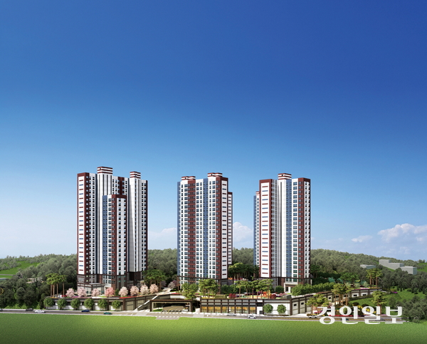 ‘화성 비봉 금성백조 예미지 2차’ 투시도. /금성백조건설 제공