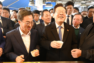 일정 조율하며 이재명 맞이한 김동연 경기도지사… 향후 행보 정중동?