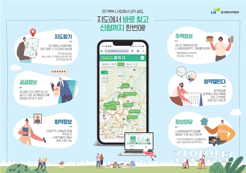 한국토지주택공사(LH) 경기북부가 주거서비스 플랫폼‘ 경기북부LH집’ 서비스를 시작했다. 2024.11.26 /LH 경기북부 제공