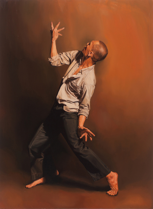 김성윤 作 좀비가 되고 있는 안무가, 2014, 캔버스에 오일, 210 x 155cm. /갤러리현대 제공