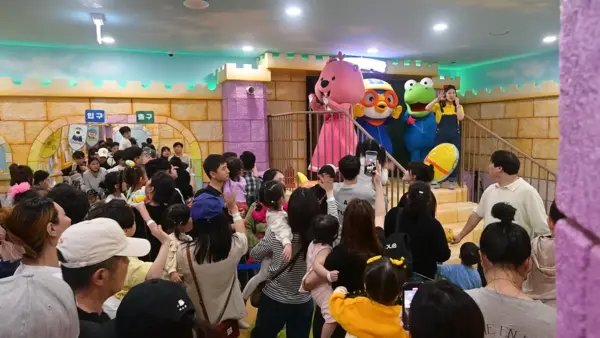뽀로로테마파크 내 뽀로로마을. /뽀로로파크 제공