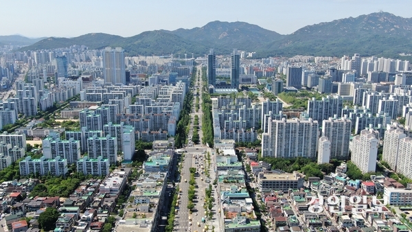 안양 평촌신도시 일대 전경. /경인일보DB
