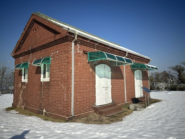 과거 창고로 쓰였던 인천기상대 역사관. 1923년 준공 후 현재까지 기존 모습을 지키고 있다. 2024.11.29 /조경욱기자 imjay@kyeongin.com