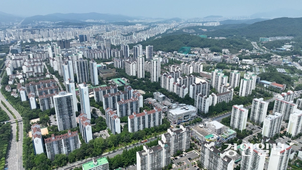 재건축(재개발)을 앞두고 있는 분당신도시 전경. /경인일보DB