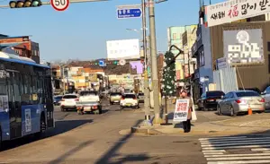 보수 텃밭 강화에서 윤 대통령 탄핵 촉구 1인 시위 돌입