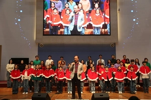 수원명성교회, 지역주민 초청 ‘성탄감사예배’ 성황