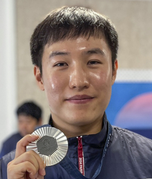 파리올림픽 사격 은메달 조영재. /연합뉴스