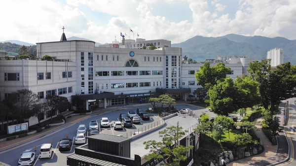 가평군청 전경