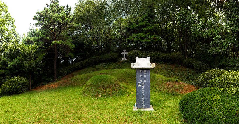 이승훈베드로 묘역. /천주교 인천교구 제공