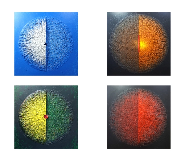 최길용 作, ‘빛(태양 그리고 우주)’. /작가 제공
