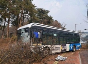 수원서 인도 덮친 시내버스… 운전자 “졸음운전 했다” 진술