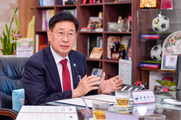 전진선 양평군수는 “군민의 행복이 채워지는 매력양평 만들기에 집중할 계획”이라고 말했다. /양평군 제공