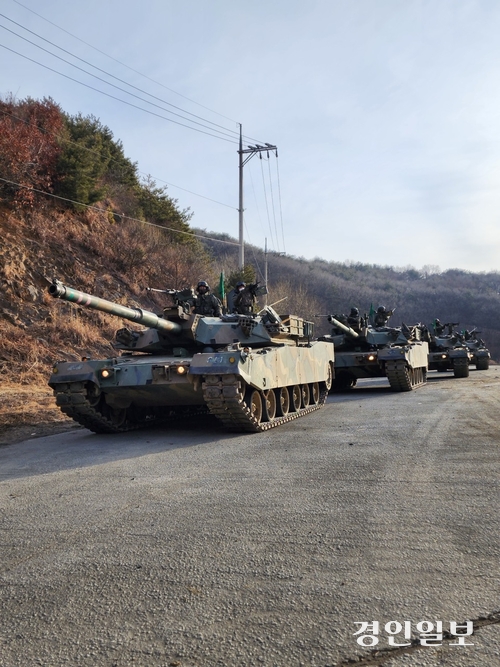 육군1사단은 10~14일 파주시 일원에서 혹한기 전술훈련을 시행한다. /경인일보DB