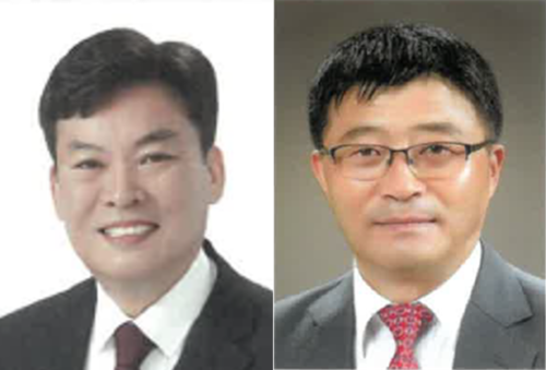 박을양 강화군 의용소방대연합회장 우보환 강화문화재단 이사장