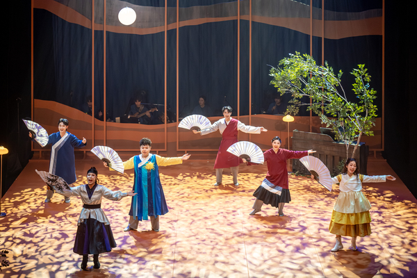 지난 7일 인천 동구문화체육센터에서 열린 뮤지컬 ‘옥뱅이뎐’ 공연 모습. 2025.2.7 /돗가비콘텐츠 제공