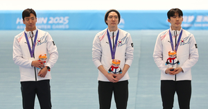 [하얼빈 동계 AG] 금메달은 없지만… 은1·동2 획득한 한국