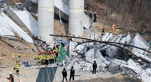 [영상+] 교량 시공사 ‘5만건 하자’ 이력… “서울세종고속도로 공사 과정 살펴야”