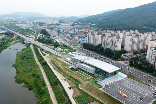 광주시 경강선 초월역 전경. /광주시 제공
