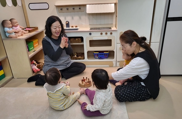 성남시가 민선8기 공약사업으로 추진하고 있는 주야간 시간제 보육시설인 ‘해님 달님 놀이터’ 7호점(성남점). /성남시 제공