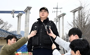 ‘안성 교량 붕괴사고’ 경찰 등 관계기관 현장 합동감식 진행