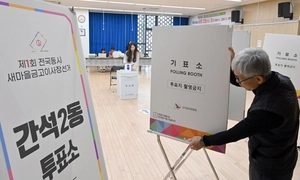 [포토] 5일 새마을금고이사장 선거