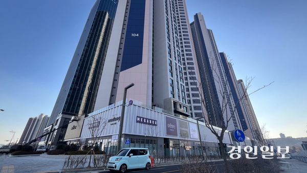 동탄역 디에트르 퍼스티지 오피스텔 전경. 2025.3.4 /윤혜경기자 hyegyung@kyeongin.com