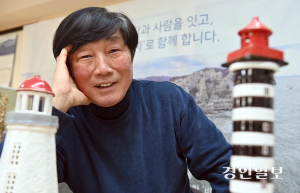 황해섬네트워크 이동열 이사장은 “인천의 섬을 시민들에게 알릴 수 있도록 더 많이 노력하겠다”고 말했다. 사진/김용국기자 yong@kyeongin.com