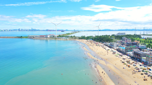 방아머리해변 전경. 2025.3.12 /안산시 제공