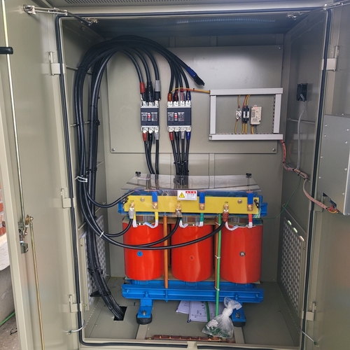 경상북도 초전초등학교에 (주)한신기업의 누설전류 제어 수배전반이 설치됐다. /(주)한신기업 제공