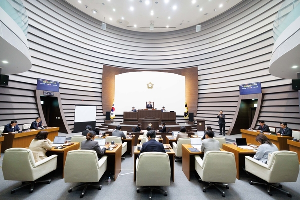 광주시의회 제315회 임시회가 25~28일 4일간 열렸다. /광주시의회 제공