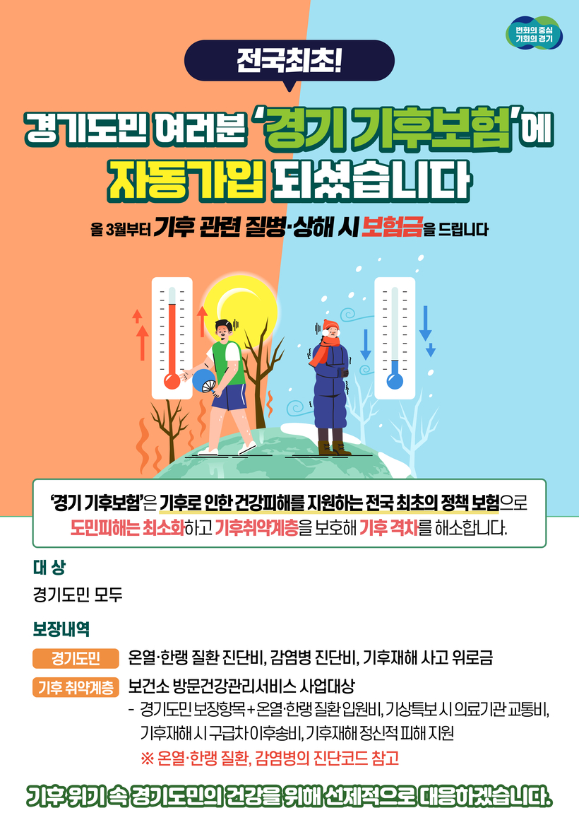 ‘3월 시행’ 경기 기후보험, 출발도 못했다