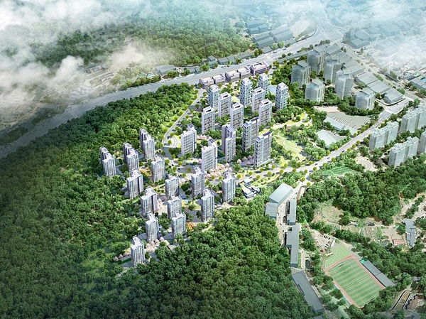 경기 구리시 교문 공공주택지구 조감도. /구리시 제공