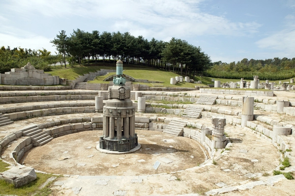 조선총독부 철거부재 전시공원. /독립기념관 제공