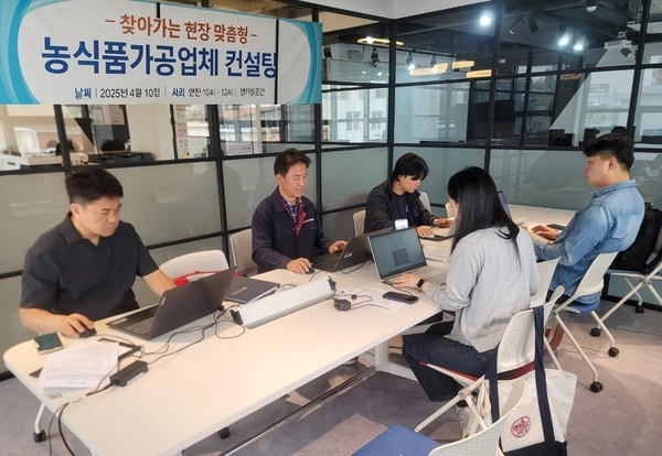 양평군이 관내 가공농업인들에게 맞춤형 가공 컨설팅을 추진한다. 군은 대상자들에게 반년간 해당 프로그램을 통해 경영전략 및 마케팅 등 솔루션을 제공할 예정이다. 군은 지난 18일 선발된 가공업체 5곳과 사전 간담회를 진행했다. /양평군 제공