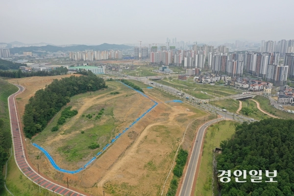 화성 동탄2신도시 내 유통3부지(장지동 일원) 전경. /경인일보DB