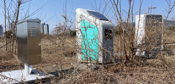 인천시 중구 영종도 하늘도시에 설치된 생활폐기물 자동집하시설 ‘크린넷’ /경인일보DB