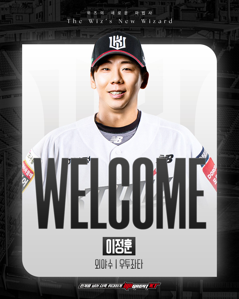 프로야구 kt wiz-<b>롯데</b>, 투수 <b>박세진</b>-외야수 이정훈 맞<b>트레이드</b>