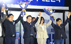 [속보] 이재명 더불어민주당 후보, 제21대 대통령 확정