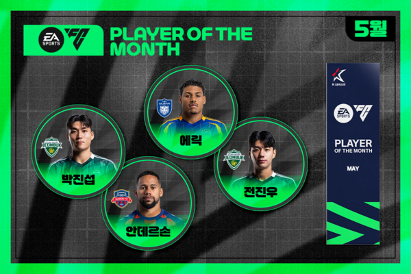 프로축구 K리그1 수원FC 안데르손이 2025시즌 5월 이달의 선수상 후보에 올랐다. 2025.6.11 /한국프로축구연맹 제공