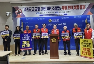 화성범대위, 수원군공항 이전 지원조례 정책토론회는 정치적 사전작업