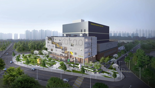 한양대학교 에리카(ERICA) 캠퍼스 내에 들어선 카카오데이터센터. /카카오 제공