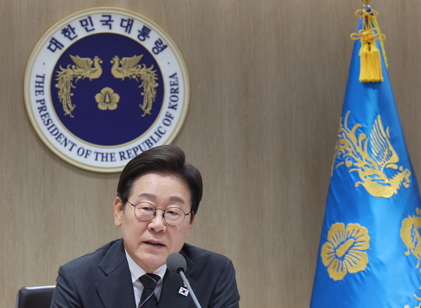 이재명 대통령이 19일 용산 대통령실에서 열린 국무회의에서 발언하고 있다. 2025.6.19 /연합뉴스