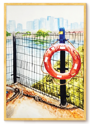 [제28회 바다그리기대회 수상작] 인천광역시장상┃인천만월중2 오소율