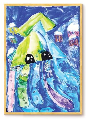 [제28회 바다그리기대회 수상작] 해군참모총장상┃인천장서초1 김서하