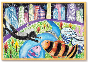 [제28회 바다그리기대회 수상작] 인천광역시장상┃인천은송초4 정세윤