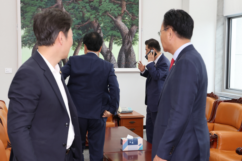 국민의힘 “당 혁신을” 당 대표에 <b>김문수 추대론</b>