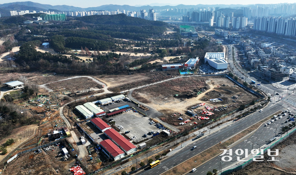 화성 동탄2신도시 유보지 전경. /경인일보DB