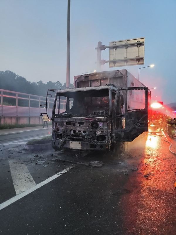 화재 현장./ 경기도소방재난본부 제공