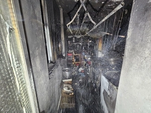 부천 아파트 1층서 불… 4명 연기 흡입·68명 대피