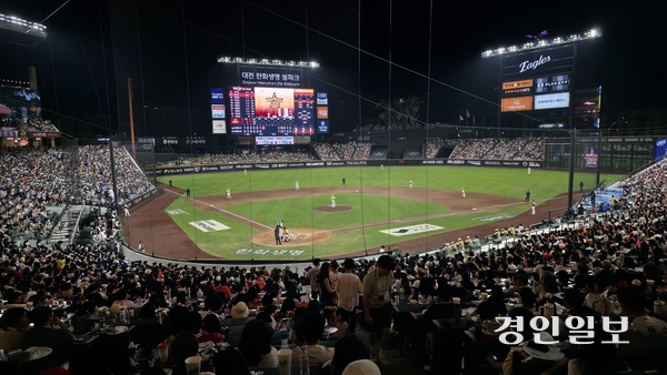 나눔 올스타가 12일 대전 한화생명볼파크에서 열린 2025 신한 SOL뱅크 KBO 올스타전에서 드림 올스타를 8-6으로 꺾었다. 2025.7.12 /이영선기자 zero@kyeongin.com